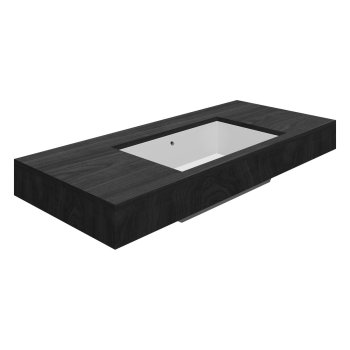 Lavoar sub blat Scarabeo TEOREMA 2.0 60x36 cm, alb, lucios